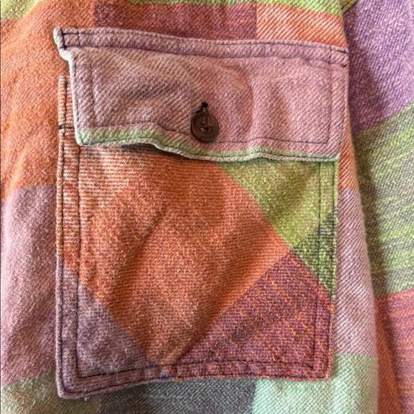 BDG Multicolor Plaid Crop Top - Picture 2 of 5